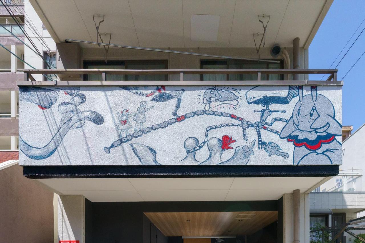 名古屋市自由自在osu 501アパートメント エクステリア 写真
